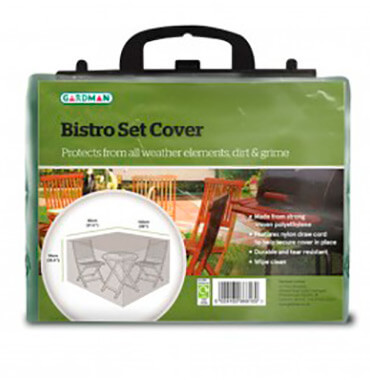 Funda polietileno mesa y sillas bistro