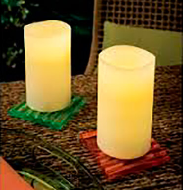 Velas led 2 packs