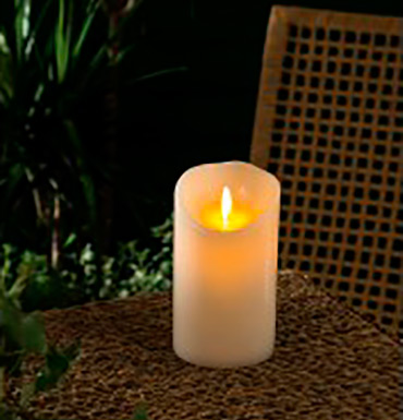 Velas led parpadeante